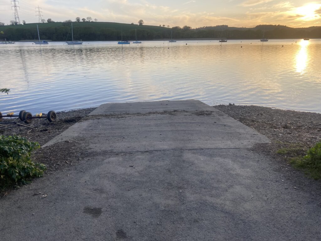 Image of the Weir Quay slipway