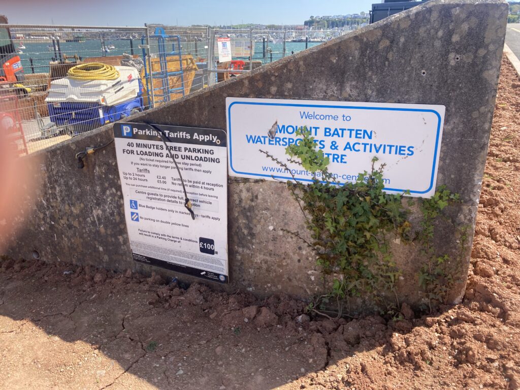Pictures of the Mountbatten North slipway