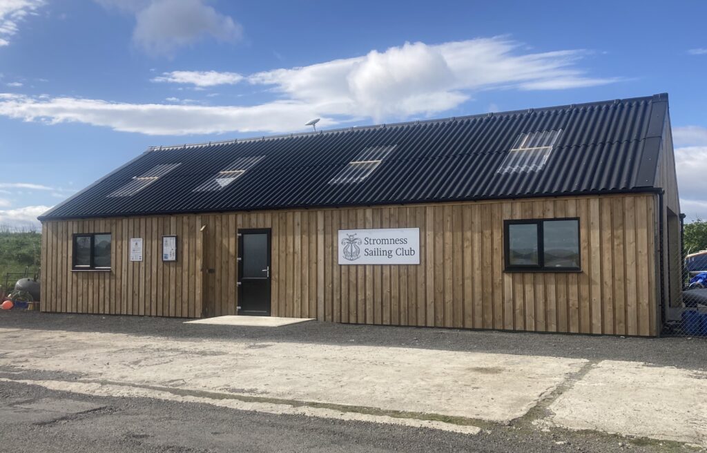 Photograph of Stromness Sailing Club Clubhouse.