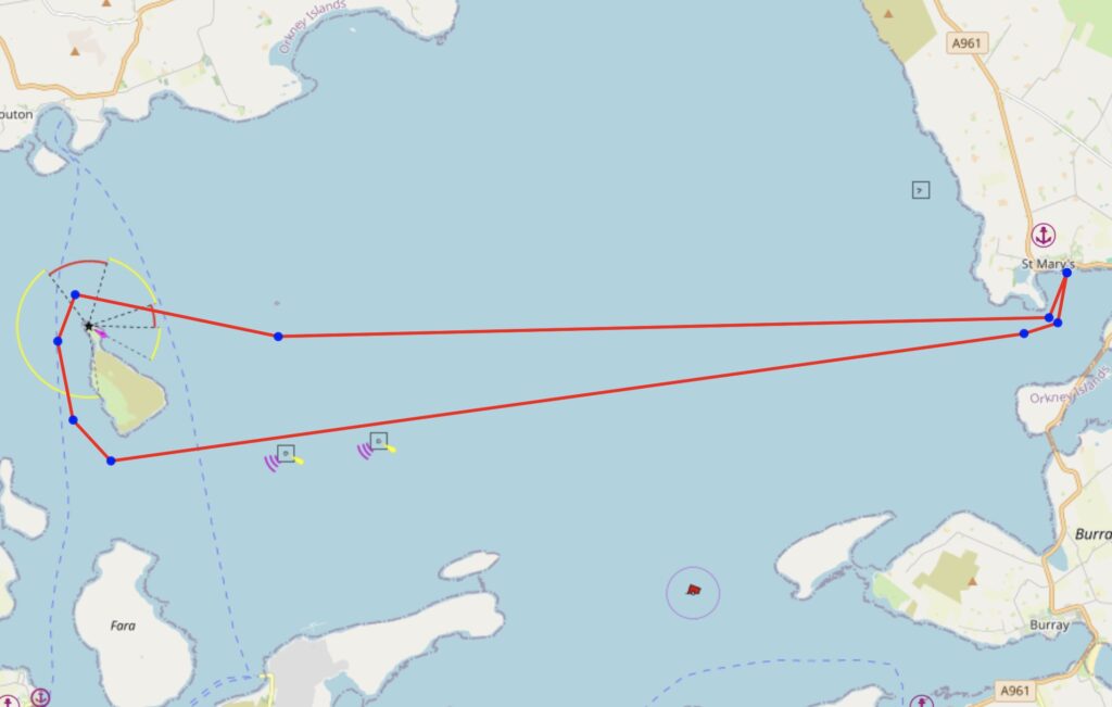 Image: Map of St Marys to Cava
